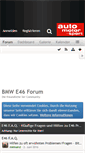 Mobile Screenshot of e46-forum.de
